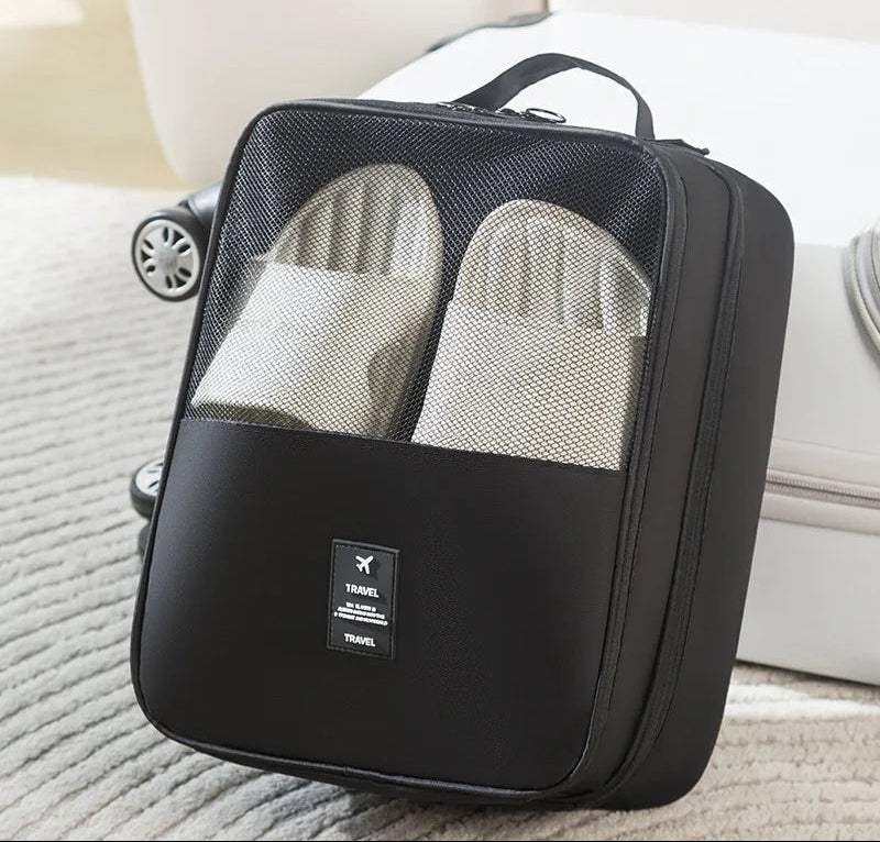 Shoe Bags for Travel Holds 3 Pair of Shoes Travel Bag for Packing Portable Shoe Cubes for Travel Organizer Waterproof Tote Bag